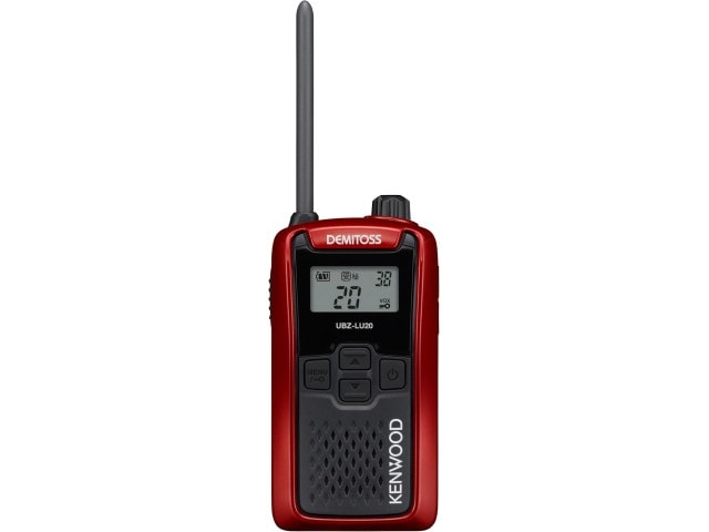 KENWOOD 特定小電力トランシーバー DEMITOSS レッド UBZ-LU20(RD)