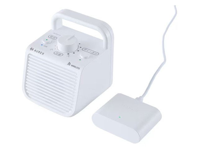 AUREX オーレックス TV用ワイヤレススピーカー(無線) ホワイト AX-WST10(W)