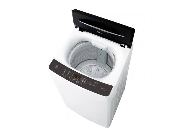 Haier ハイアール 全自動洗濯機 6.0kg ブラック JW-U61C(K) | 生活家電