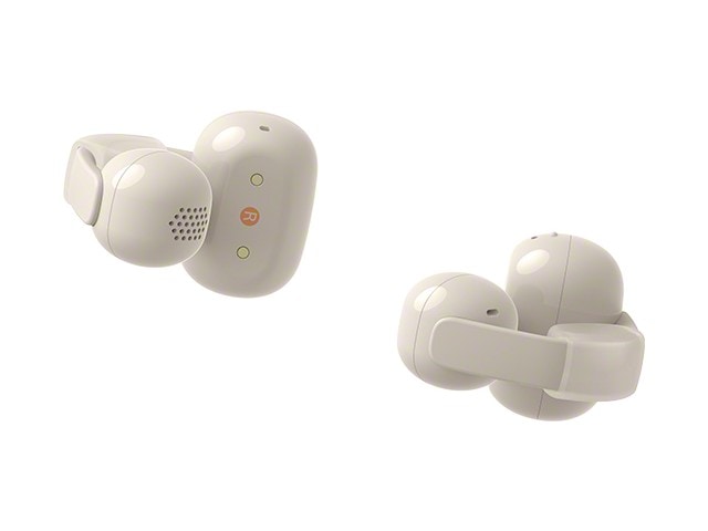 SONY ワイヤレスステレオヘッドセット LinkBuds Clip グレージュ WF