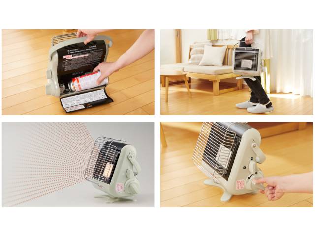 Iwatani カセットガスストーブ ポータブルタイプ マイ暖 CB-STV-MYD3