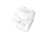 SHARP ���㡼�� ����ư������ ��ʤ��奷�꡼�� 6kg �ۥ磻�ȷ� ES-GE6K(W)