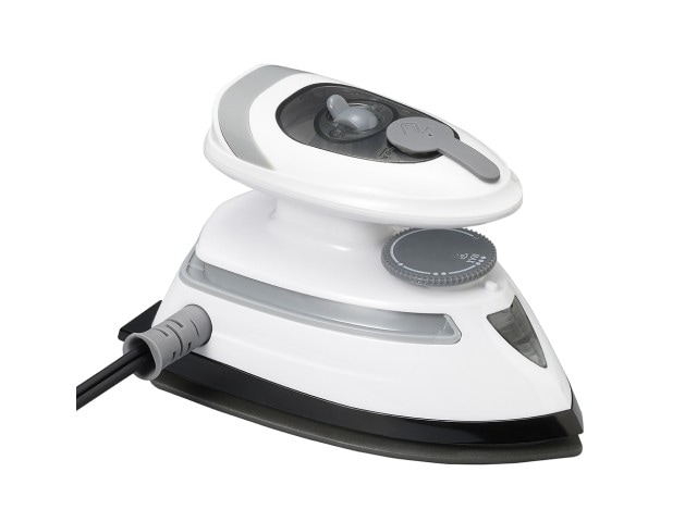 YAZAWA ヤザワ トラベルスチームアイロン 240Vまで対応 ホワイト/グレー TVR72IGY