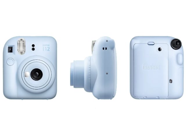 FUJIFILM インスタントカメラ チェキ instax mini 12 パステルブルー