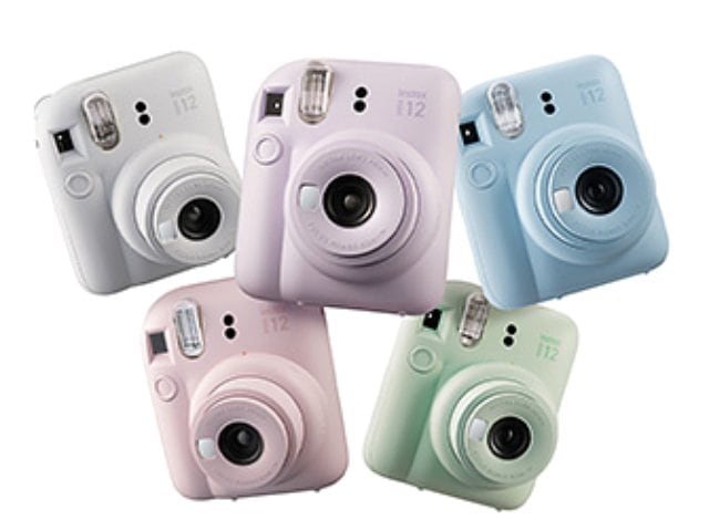 FUJIFILM インスタントカメラ チェキ instax mini 12 パステルブルー