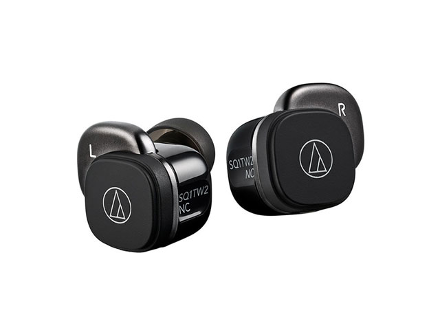 audio-technica ワイヤレスイヤホン ブラック ATH-SQ1TW2NC(BK