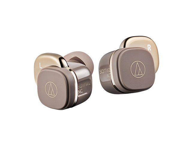 【送料込み】audio-technica ワイヤレスイヤホン カフェラテ ATH-SQ1TW2NC(CA)