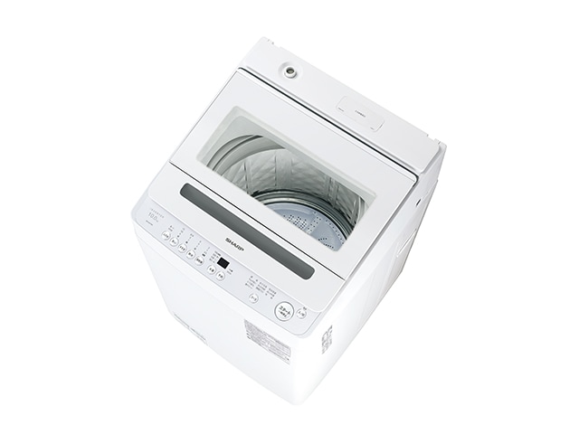 シャープ SHARP 全自動洗濯機 穴なし槽シリーズ 洗濯脱水 10kg ホワイト系 ES-GV10K(W)