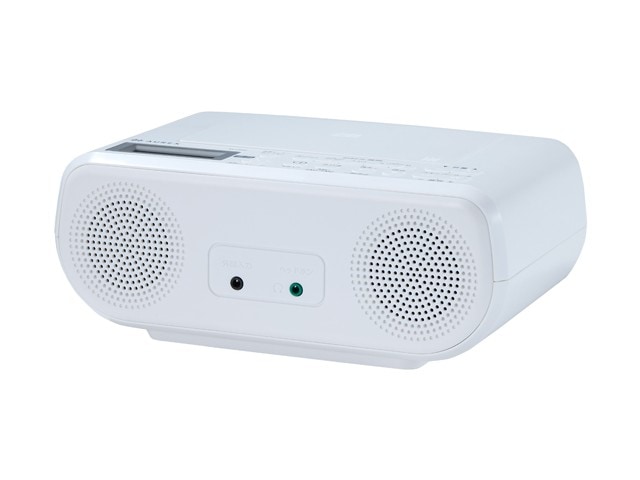【送料込み】TOSHIBA AUREX オーレックス CDラジオ ホワイト AX-CR30(W)