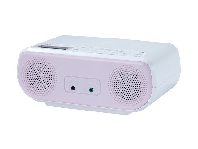 【送料込み】TOSHIBA AUREX オーレックス CDラジオ ピンク AX-CR30(P)