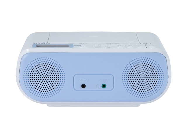 【送料込み】TOSHIBA AUREX オーレックス CDラジオ ブルー AX-CR30(L)