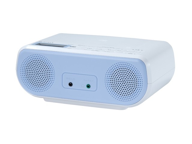 【ほぼ新品】TOSHIBA AUREX Bluetooth CDラジオ　小型軽量 東芝【TOSHIBA】CDラジオ ブラック AUREX Bluetooth機能搭載