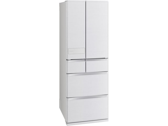 【お取り寄せ品】三菱電機 MITSUBISHI 冷蔵庫 フレンチ6ドア JWシリーズ 547L MR-JW55N(W) シルクウッド