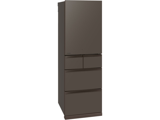 【お取り寄せ品】三菱電機 MITSUBISHI 冷蔵庫 片開き5ドア BDシリーズ 455L MR-BD46N(H) フラットアンバーグレー