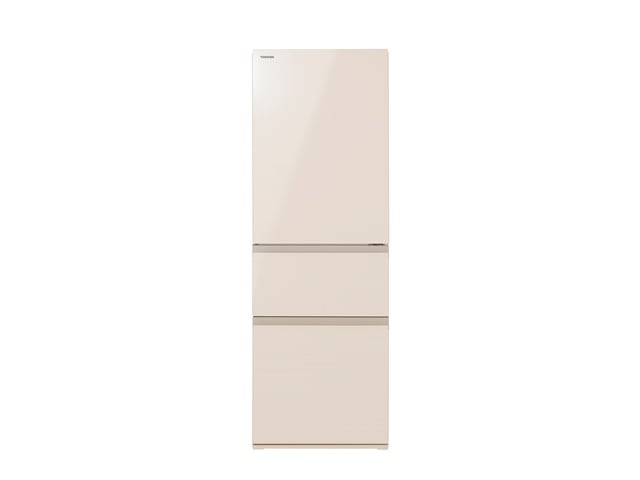 東芝 冷蔵庫 3ドア 356L VEGETA SVタイプ グレインアイボリー GR-Y36SV