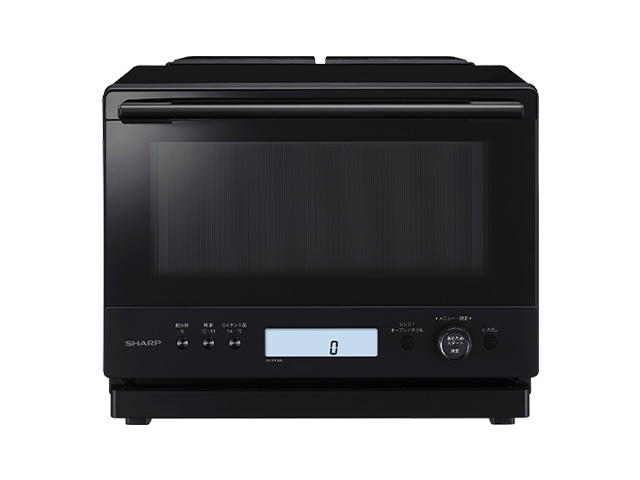 シャープ SHARP 過熱水蒸気オーブンレンジ 30L 1段調理 ブラック RE 