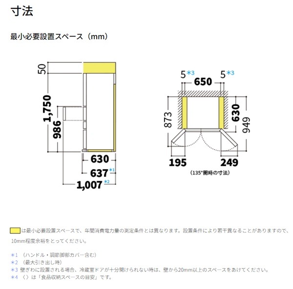 シャープ プラズマクラスター冷蔵庫 FiT63シリーズ 429L フレンチドア