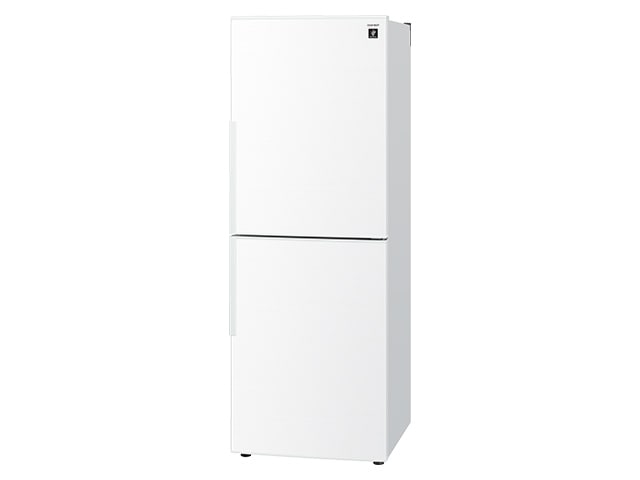 シャープ プラズマクラスター冷蔵庫 2ドア 片開き 280L ボトムフリーザーシリーズ アコールホワイト SJ-PD28R(W) 幅56cm