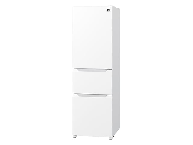シャープ プラズマクラスター冷蔵庫 3ドア 片開き 317L ボトム 