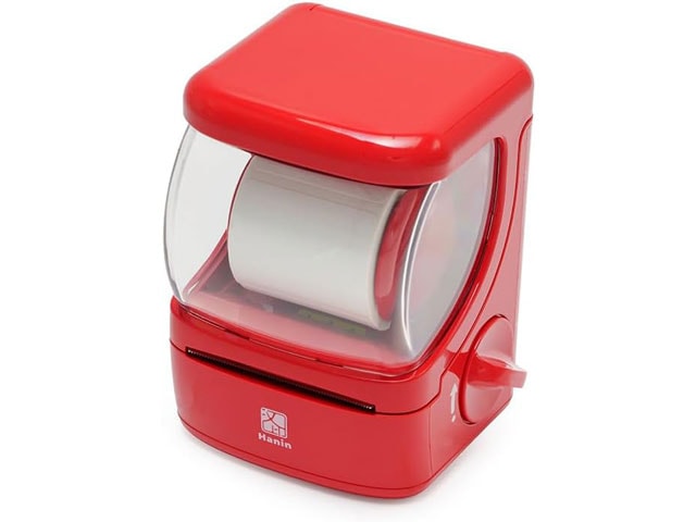 【送料込み】HANIN ラベルプリンター RetRoll レトロール レッド NEW1-1S(RD)