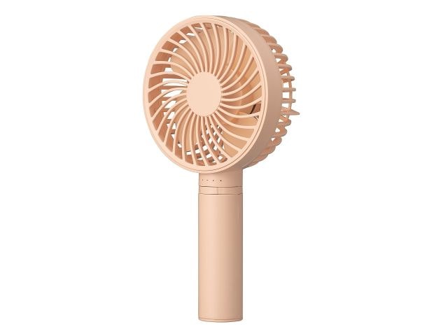 KOIZUMI コイズミ ハンディファン USB充電式 KPF-0951(D) アプリコット