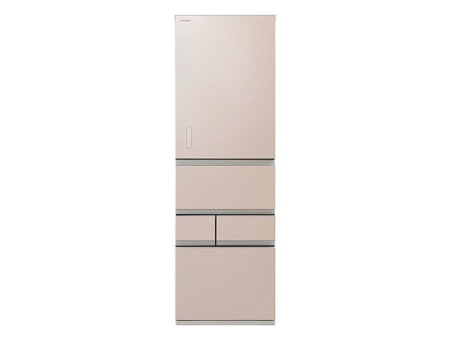 東芝 冷蔵庫 片開き 5ドア 452L VEGETA GTMシリーズ GR-Y450GTM(NS) エクリュゴールド 幅60cm／右開き