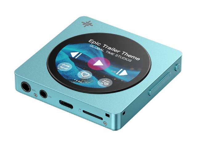 FIIO フィーオ Snowsky DISC デジタルオーディオプレーヤー ブルー FIO-SSDISC(L) 