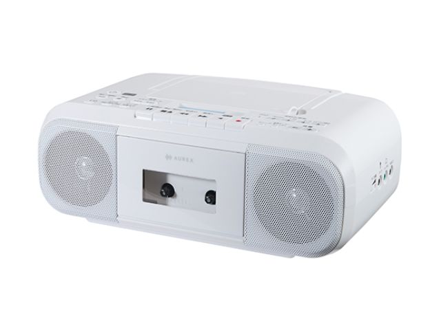 TOSHIBA Aurex CDラジカセ 6/26発売予定】東芝 TOSHIBA AUREX CDラジカセ 4.4Wスピーカー搭載