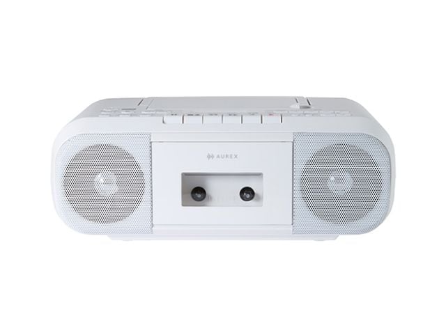 東芝 TOSHIBA AUREX CDラジカセ 4.4Wスピーカー搭載 ホワイト AX-KCR60