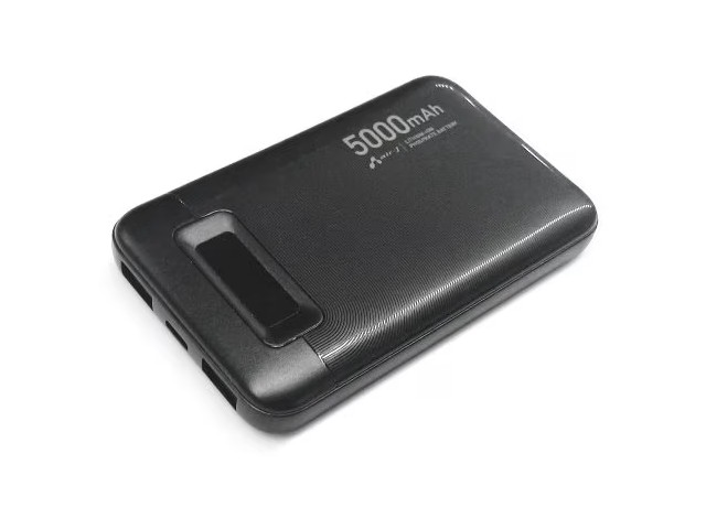 AIR-J エアージェイ リン酸鉄モバイルバッテリー 5000mAh ブラック MB-LS5000(BK)