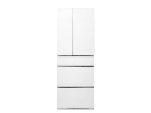 【お取り寄せ品】東芝 冷蔵庫 フレンチ（両開き） 6ドア 535L FREEZA 冷凍室がまんなか WFSタイプ GR-A540WFS(TW) フロストホワイト 幅68.5cm