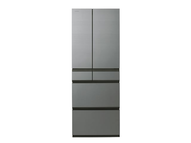 【お取り寄せ品】東芝 冷蔵庫 フレンチ（両開き） 6ドア 586L FREEZA 冷凍室がまんなか WFタイプ GR-A590WF(ZH) アッシュグレージュ 幅68.5cm