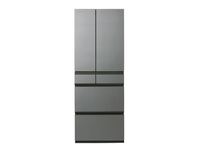 【お取り寄せ品】東芝 冷蔵庫 フレンチ（両開き） 6ドア 535L FREEZA 冷凍室がまんなか WFタイプ GR-A540WF(ZH) アッシュグレージュ 幅68.5cm