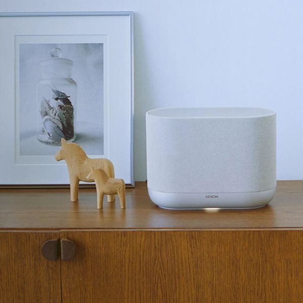 デノン DENON WiFiスピーカー Dolby Atmos対応ワイヤレススピーカー ストーンシルバー DENONHOME400(S)
