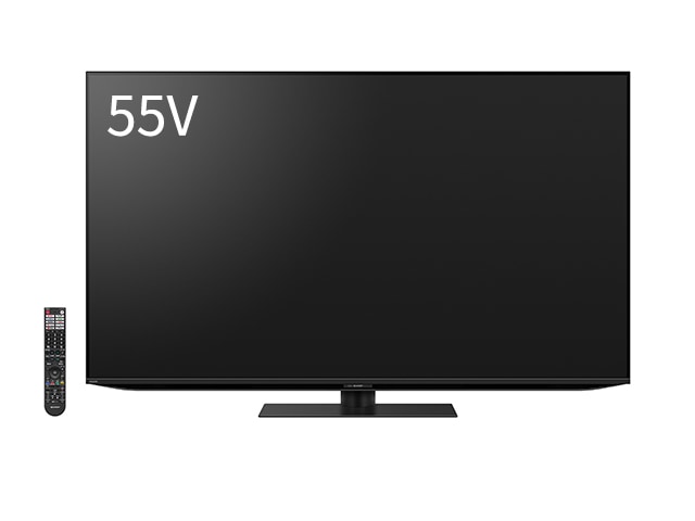 シャープ SHARP 55V型 4K量子ドット mini LEDテレビ AQUOS XLED Google TV対応 4T-55X7A