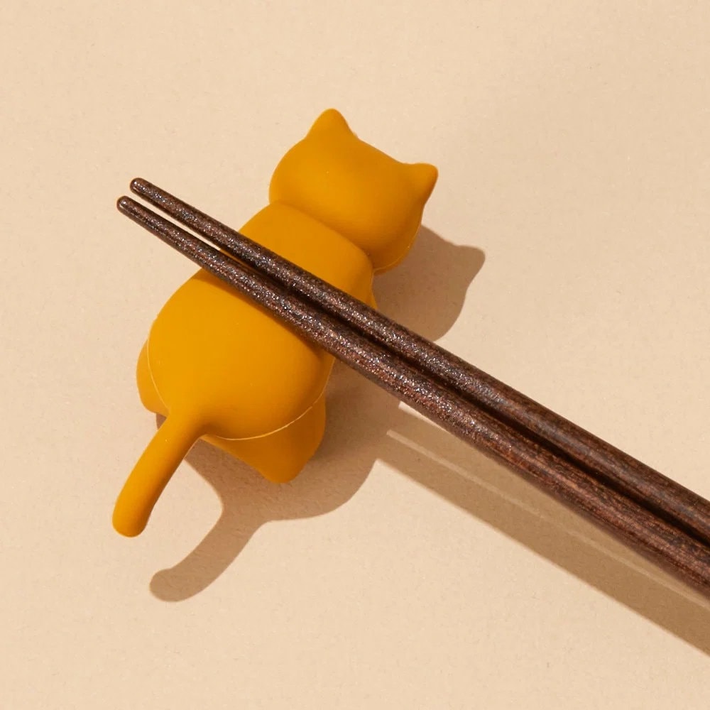 イシダ 箸＆箸置き だっこ猫 ちゃとら