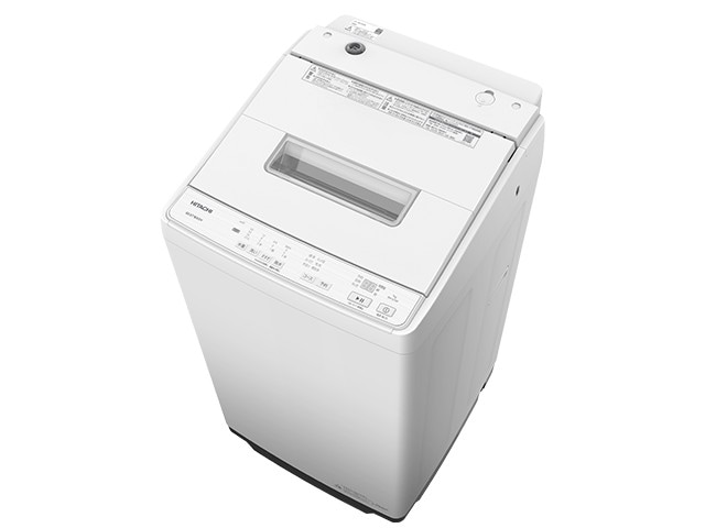 日立 HITACHI 全自動洗濯機 ビートウォッシュ 洗濯／脱水 7.0kg ホワイト BW-G70P(W)