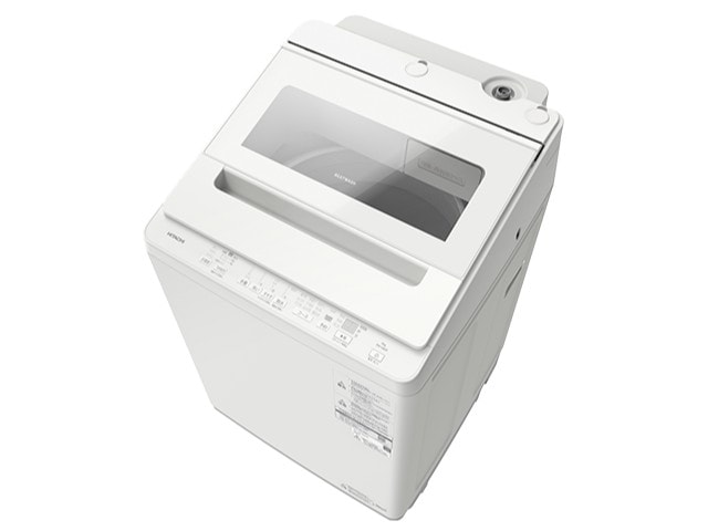 日立 HITACHI 全自動洗濯機 ビートウォッシュ 8kg ホワイト BW-V80P(W) 