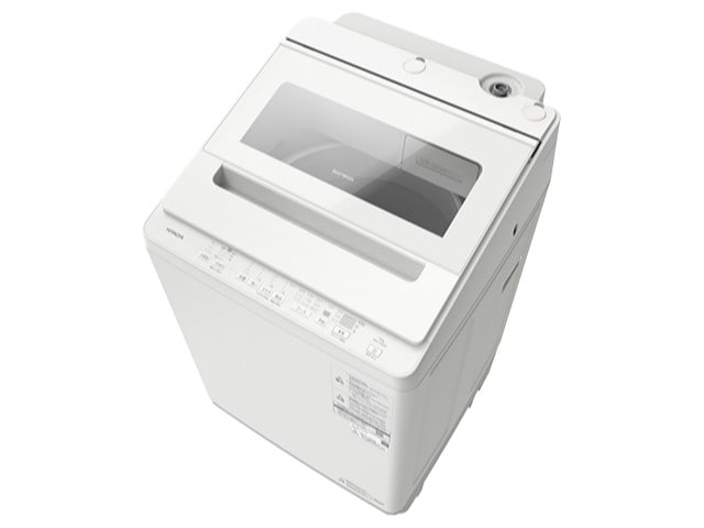 日立 HITACHI 全自動洗濯機 ビートウォッシュ 10kg ホワイト BW-V100P(W)