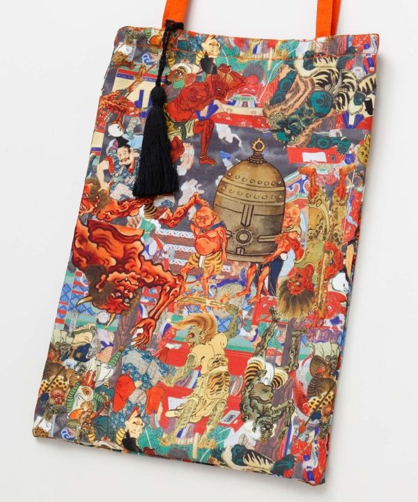 倭物やカヤ 浮世色トートＢＡＧ JIGOKU 7IKP5203