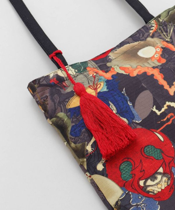 倭物やカヤ 浮世色トートＢＡＧ YOKAI 7IKP5203
