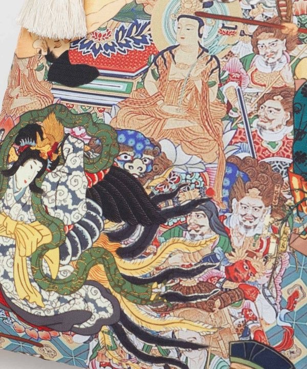 倭物やカヤ 浮世色トートＢＡＧ SHINBUTSU 7IKP5203
