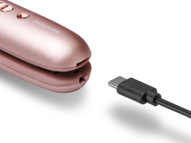 【送料込み】KOIZUMI コイズミ コードレス ストレートアイロン 充電式 ピンク KHS-8660(P)