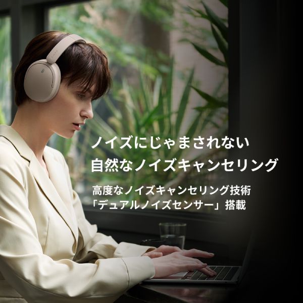 ソニー SONY ワイヤレスノイズキャンセリング ステレオヘッドセット WH-CH730N(B) ブラック