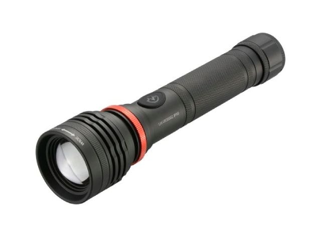 OHM 充電式 LEDフラッシュライト 3000ルーメン LH-VR3000ZK 08-1068