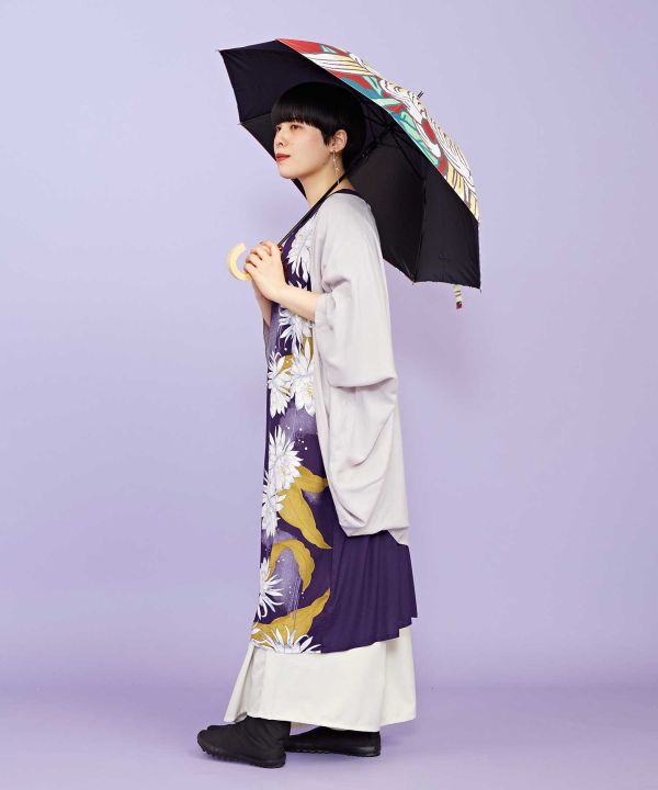 倭物やカヤ 一輪日傘（晴雨兼用） キク 7STP1201