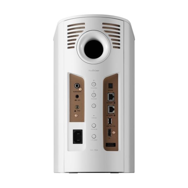 YAMAHA ワイヤレスHiFiスピーカー [ペア 2台1組] ホワイト NX-70A(W