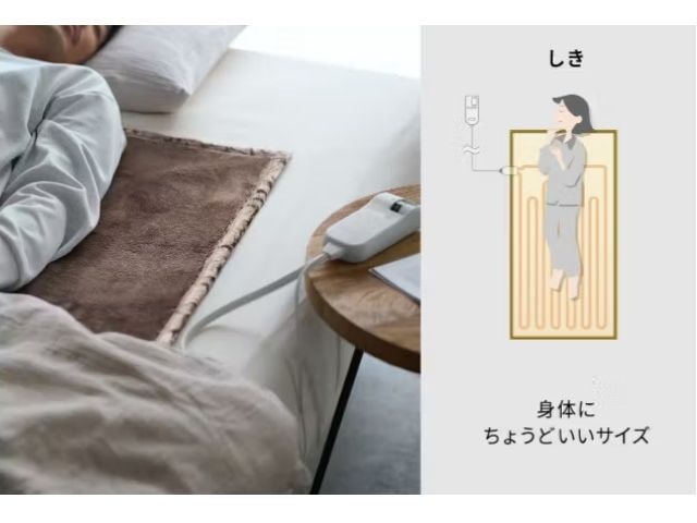 パナソニック Panasonic 電気しき毛布 140×80cm シングルSサイズ