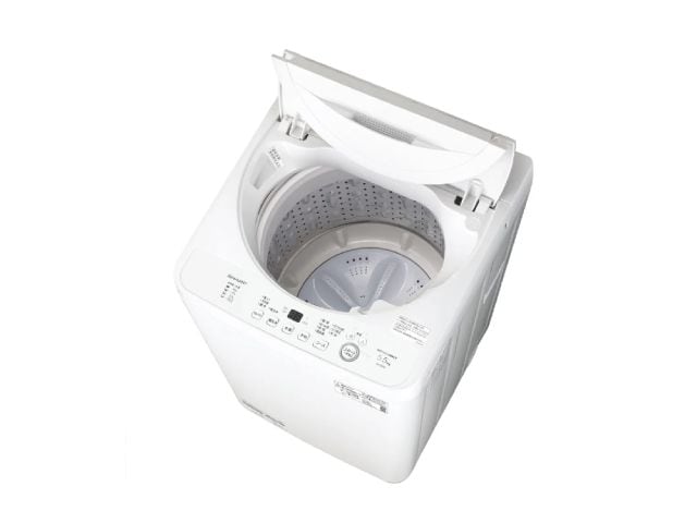 SHARP シャープ 全自動洗濯機 穴なし槽シリーズ 5.5kg ホワイト系 ES