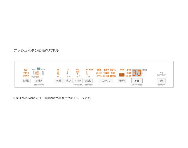��Ω HITACHI ����ư������ �ӡ��ȥ����å��� 10kg �ۥ磻�� BW-V100M(W)